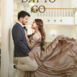 Brown and Beige Gradient Simple Minimalist Elegant Couple Photo